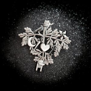 Cimaruta - Galho de Arruda com 7 itens mágicos