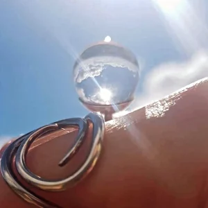 Anel Bola de Cristal